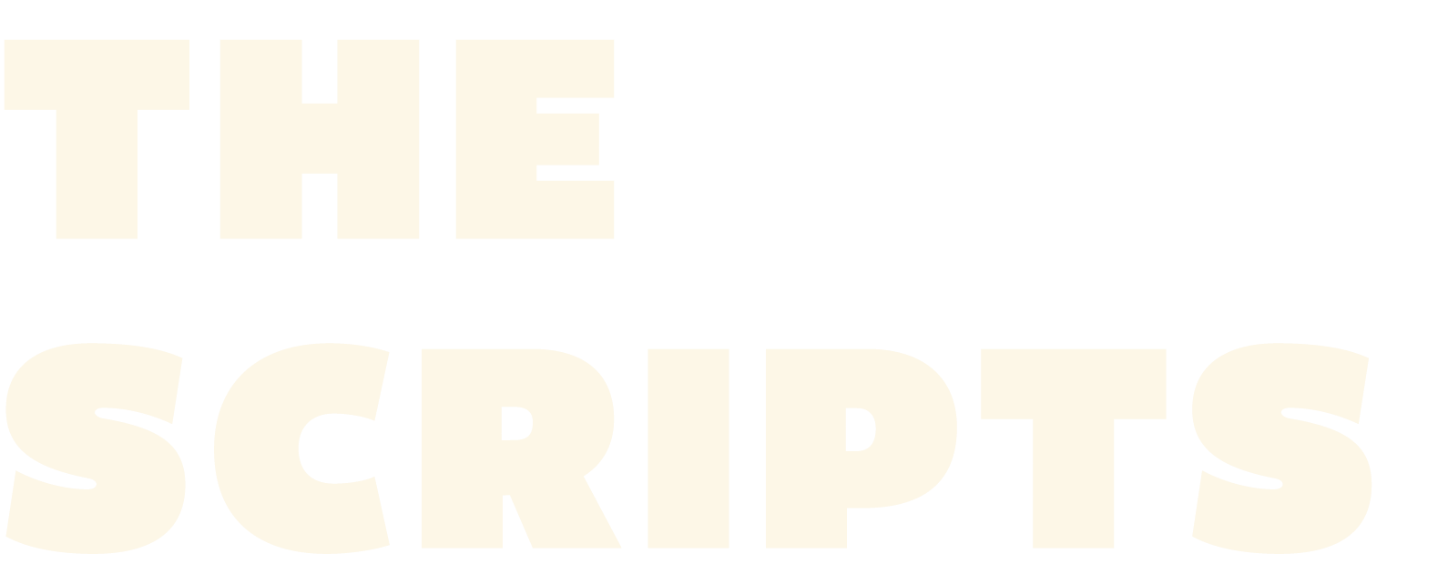 THE SCRIPTS
