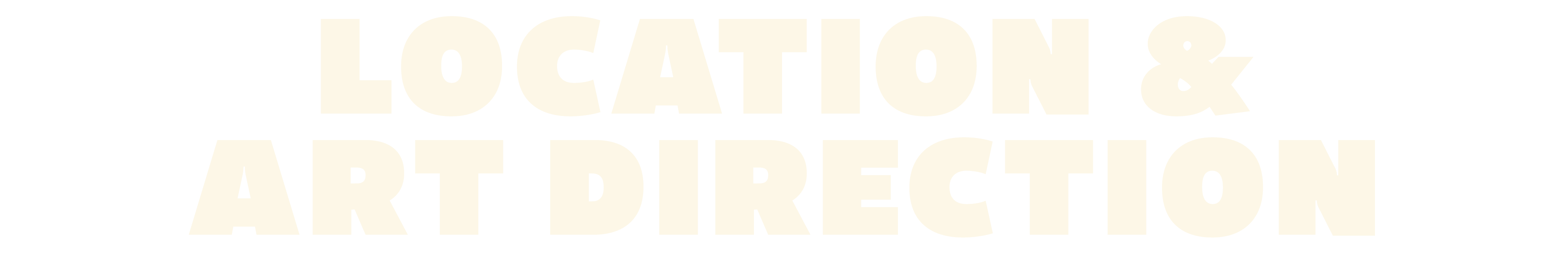 LOCATION & ART DIRECTION